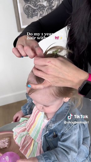Topsy Tail Tool for Baby and Toddler Hairstyles