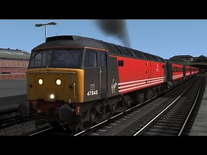 Train Simulator 2018 | Class 47 Virgin Trains | North Wales Coastal | Llandudno to Crewe HD