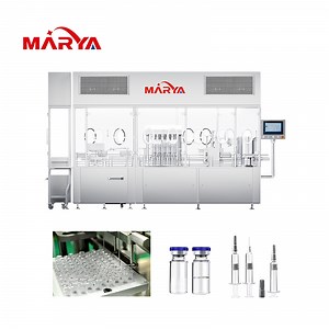 [Hot Item] Marya GMP Standard RTU Filling Machine with Optional Vacuum Filling and Stoppering Mode