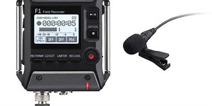 Zoom Adopts Modular Functionality in Tiny New F1 Recorder