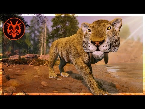 SMILODON Showcase! | Path of Titans Mod