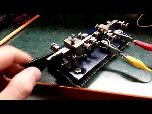 Vibroplex Premier Morse Code Bug Key