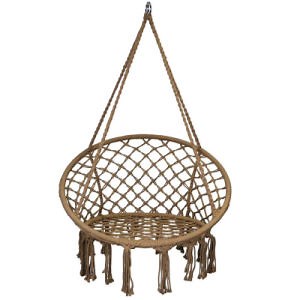 [Hot Item] Indoor Outdoor Leisure Garden Swing Nest, Rope Hanging Hammock Chair Swing Seat