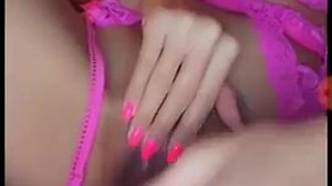 Angie Bikini pink dildo