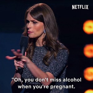 Body of a pregnant woman, booze lust of Britney circa 2008: meet Ellie Taylor, one of our Comedians Of The World. Now streaming 👶 | Netflix