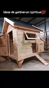 Ideas de gallineros rústicos💯 #photo #carpinteria #carpenter #woodworking #art #diyproject #craft #diy #mexico #usa | Diy Carpenter