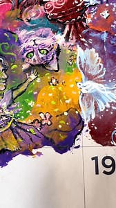 18 reactions | Past paintings #OnThisDay #paintgazing #artcalendar | Linda Fabry | Facebook