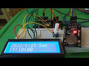 (Arduino) ELEGOO The Most Complete Starter Kit - Lesson 19「Real Time Clock Module」