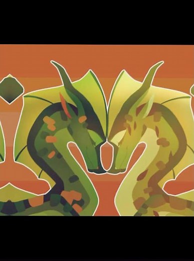 Sundew X willow💚🤎#dragon#wingsoffire#wof