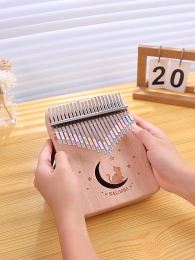 😍Black Friday Mega Sale! 🛒21-Key Thumb Piano - Play beautiful music right from your fingertips. Perfect for beginners. Ideal Christmas, birthday, or New Year gift for family and friends.🎁 | Mariah Store