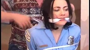 Captured Policewoman