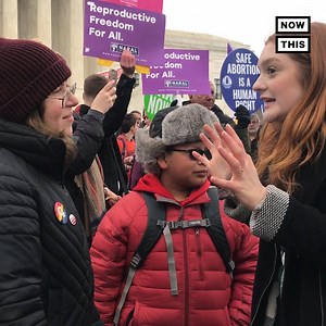 240K views · 1K reactions | Anti-abortion and pro-choice protesters clashed during the 46th annual March For Life | NowThis Impact | Facebook