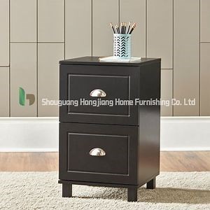 [Hot Item] Antique Bedside Table Small Home Bedroom Black Bedside Storage Cabinet