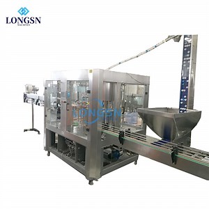 [Hot Item] Rotary 3 in 1 Pet Plastic Bottle Water Filling Machine Mineral Pure Drinking Water Bottling Machinery