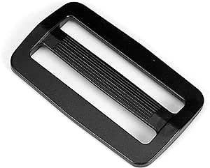 Strapworks Unisex-Adult Black Plastic Tri-Glide Slide