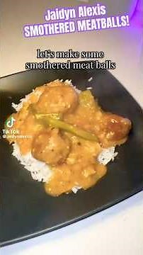 Jaidyn Alexis SMOTHERED MEATBALLS!!🔥 #jaidynalexis