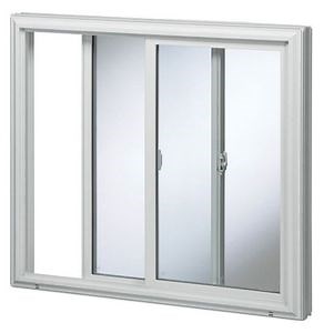 [Hot Item] Economic Price UPVC Frame Sliding Window Plastic Double Tempered Glazed Window with High Quality Hardware