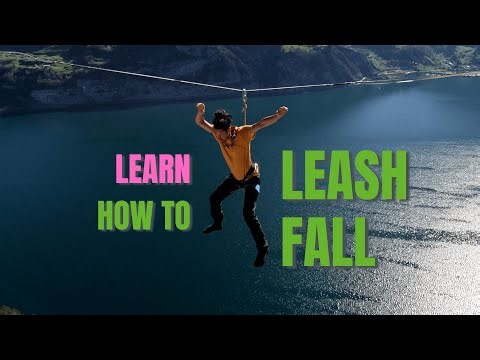 Slackline Tutorial: How to do nice Leashfalls on a Highline