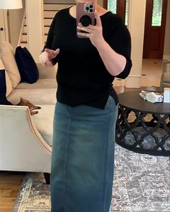 Simply the Best ~ Vintage Long Denim Skirt **Please note** The size XS is 30, Small to 3X is 40, 4X & 5X is 42 Color: Vintage38" length long jean skirt Elastic waist Has TONS of stretch XS wait 28", hip 36" Small waist -30", hip 38" Medium -waist 32", hip 40" Large -waist 34", 42" XL - waist 36" hip 44" 2X - waist 38", hip 46" 3X - Waist 40", hip 48" 4X - waist 42", hip 50" 5X - wait 44", hip 52" Available in XS, Small, Medium, Large, XL, 2X, 3X, 4X, 5X 30-42! To order: Comment Sold, Size Style 