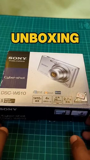 📥Unboxing Sony Cybershot DSC-W610 CCD Digicam (Japan Ver.)⁣ ⁣ 💵 RM499⁣ 🚚 FREE SHIPPING ACROSS MALAYSIA⁣ 💾FREE 16GB SD CARD⁣ ⁣ 🥈Silver⁣⁣ 🎞️ 1/2.3 inch Super HAD CCD 14.1MP⁣ 🔍Sony Lens 4.7-18.8mm f2.8- 5.9⁣ (Eq. 28 - 144mm)⁣ ⁣ 🔋1 X NP-BN ⁣ 💾 SD Card / Memory Stick Duo ⁣ 🗓️Year : 2012⁣ ⁣ This camera is Japanese Version, so unable to change to English.⁣ ⁣ #sonycybershot #w610 #sonycybershotdscw610 #dscw610⁣ #digicam #digicamphotography #ccdcamera #digicamlove #ccdsensor #ccd相機⁣ ⁣ | Kamera 