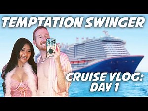 Temptation Cruise 2024 Day 1 Vlog | BTS Swinger Cruise Embarkation Day | Adult Spring Break Vacation