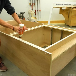 32K views · 677 reactions | Building a Space-Saving Kitchen Pantry Cabinet #pantrydesign #pantrycupboard | Woodshop Diaries | Facebook