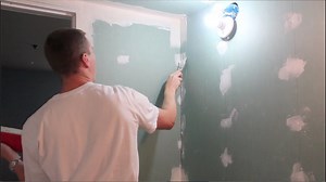 I transformed my walls with mudding! 🎨