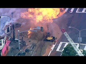 A look at the fire and aftermath following SF gas explosion