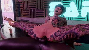 Cyberpunk 2077 - Clouds' Cheri Nowlin BBC Anal Service (Animation with Sound)