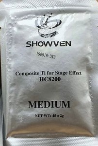 Showven Sparkular Granules Cold Sparkler Machine Powder Ti Composite