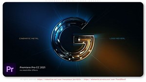 Cinematic Metal Logo Reveal