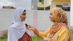Meet Anusha gull 12th class topper of J&k Report by Bisma with video journalist Muheeb malik | Kashmir Convener | Facebook