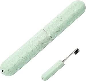 Toothbrush Holder - Toothbrush Case with Ventilation Holes | Toothpaste Storage Container Case for Traveling | Portable Protective Carry Container for Tooth Brushes Travel Accessories