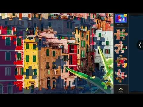 Solving a 630-Piece Puzzle with Rotation | Magic Jigsaw Puzzles Gameplay | Color of Architecture #1k