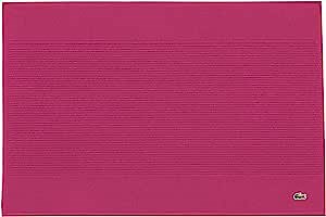 Lacoste Legend Bath Mat, Supima Cotton, 650 GSM, 21"x 31", Magenta