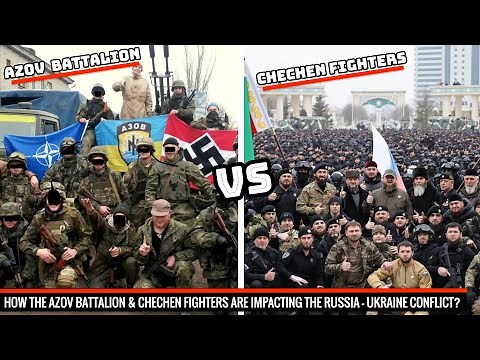 Azov battalion Vs Chechen fighters - a mini battle in Ukraine Russia conflict !