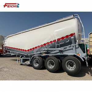 [Hot Item] Manufacturer Customized Powder Tank Trailer 40 Cubes Dry Cement Bulk Semi Trailers Truck