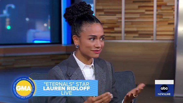 'Eternals' star Lauren Ridloff on playing the 1st deaf superhero in the MCU