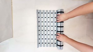 Bath Mat Non Slip Shower Mat Bathtub with Drain Holes and Heavy Duty Rubber No Suction Cups Sturdy Shower Stall Tub Mat for Bathroom, Shower Floor, Pool, SPA, (Grey, 2FT X 4FT)