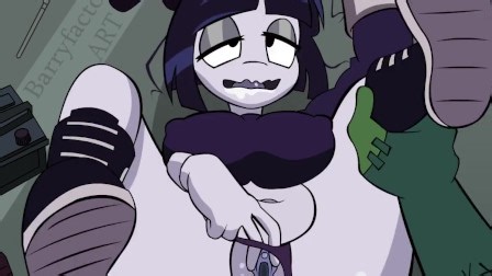 Adult Gothic Creepy Susie from The Oblong family parody animation