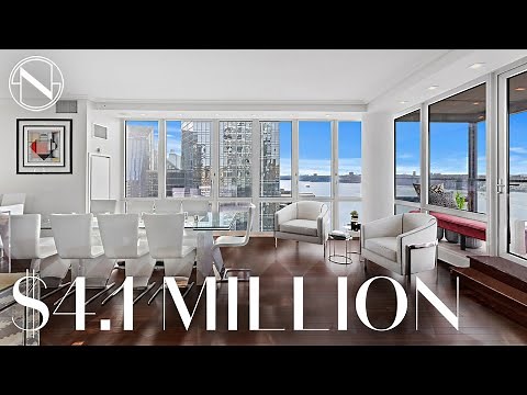 Exquisitely Crafted Corner Residence with Hudson River Views