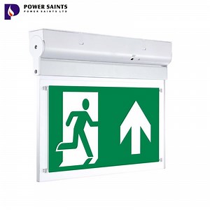 [Hot Item] Maintained/Non-Maintained High Quality Sign CE Approved Unbeatable Price LED Warning Beacon Rechargeable Battery Backup Exit Customized Emergency Light