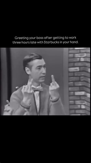 1960’s Nostalgia on Instagram: "This real video clip of Mister Rogers raising his middle finger while singing “Where Is Thumbkin” is not AI-generated. It comes from Episode 0004 of Mister Rogers’ Neighborhood, which originally aired on February 22, 1968. Of course, he wasn’t intentionally “flipping the bird”—he was simply holding up each finger in sequence as part of the song."