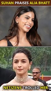 Suhana Khan reacts to Alia Bhatt wearing her wedding saree at the National Film Awards. Netizens trolled her | Bollywood Now