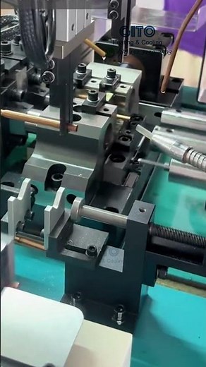 Cnc Copper Pipe Beading Process for Condenser AC