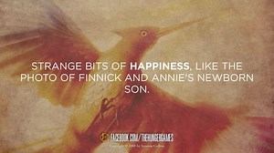 How did you feel about #Finnick and #Annie finally getting a chance to be together? | Hunger Games Page