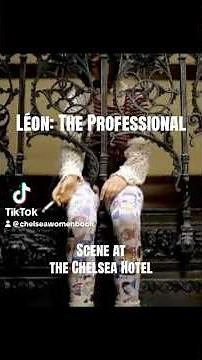 Leon: The Professional Scene at the Chelsea Hotel stairwell where