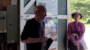 Donkey Whisperer Rob shared stories & donkey facts with the Kamloops Adult Learners Society on Friday when they visited us! Watch the video to check out just a few minutes of their special visit with us here at the Refuge. We are open for visitors to drop in and see the Donkeys Friday, Saturday & Sunday 10:30am to 3:30pm (last entry 3:00pm). Come on out, pack a picnic & spend a beautiful sunny day with the Donkeys at the Refuge! Did you know members can visit on open days for free? Join the Soci