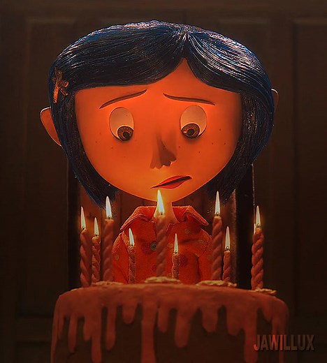 Welcome Home Coraline Cake Scene