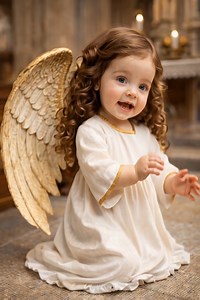 2.1M views · 173K reactions | Bebé cantando Dios esta aqui en la iglesia generado por la IA #DiosTeBendiga #DiosEsAmor #Dios #DiosEsGrande #bebes #bebesfelices #bebeencamino | Bebes Famosos | Facebook